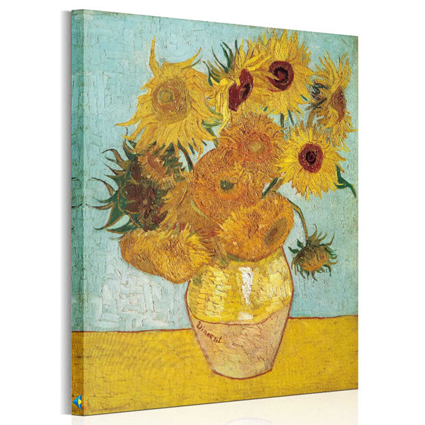 ゴッホ ひまわり  アートパネル 絵画 大きサイズ横50cm×縦70cm　インテリア　絵画 油絵 装飾 絵画 新築/開店/開業/結婚祝いプレゼント 贈り物 ギフト【newyear_d19】