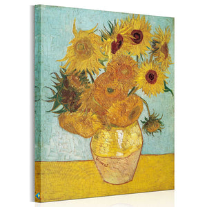 ゴッホ ひまわり  アートパネル 絵画 大きサイズ横50cm×縦70cm　インテリア　絵画 油絵 装飾 絵画 新築/開店/開業/結婚祝いプレゼント 贈り物 ギフト【newyear_d19】