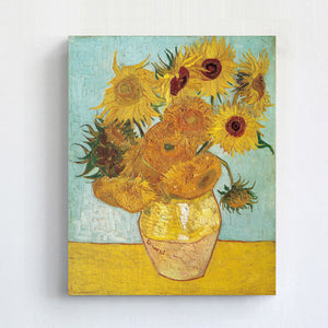 ゴッホ ひまわり  アートパネル 絵画 大きサイズ横50cm×縦70cm　インテリア　絵画 油絵 装飾 絵画 新築/開店/開業/結婚祝いプレゼント 贈り物 ギフト【newyear_d19】