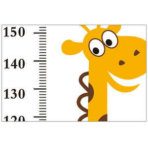 ステッカー 身長計柄 猿とキリン はがせるウォールステッカー 身長 50cm-180cm wall sticker 壁紙 60*90cm幼稚園 保育園 子供部屋 リビングルーム ベッドルーム【inte_D1806】