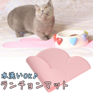 ランチョンマット 食事マット シリコン 犬 猫 ペット用品