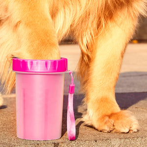 犬用品　犬足ブラシ　犬足拭き　ペット　犬 足洗い　ペット足用クリーナー 犬の足を洗う ブラシカップ おしゃれ犬の爪クリーナー　大中小型犬・小型犬　猫用 ペットクリーニング ブラシカップ　使用簡単、カンタンお手入れ　携帯便利　ペット用品 足洗いカップ【endsale_18】