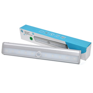 LED 人感 センサーライト 電池式 10 LEDランプ 貼り付け型 廊下 階段の上下 台所の手元灯 ベッドの下 玄関 洗面所 車庫 物置 クローゼットなど完璧に対応マグネット付き  室内室外防災用インテリア