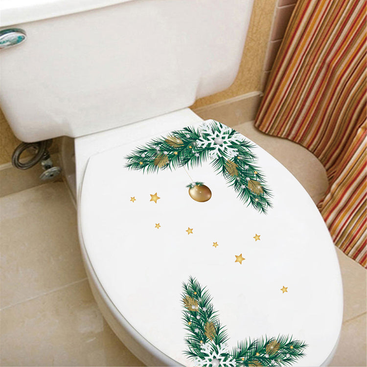 ウォールステッカー クリスマス 飾りクリスマスツリー　剥がせる　壁紙 シール　インテリア　DIY　ウォールステッカートイレキッチン 部屋　店舗　窓ガラス　パーティー 飾り用品　雰囲気満点