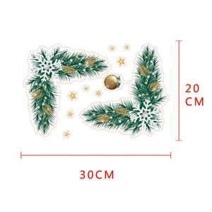 ウォールステッカー クリスマス 飾りクリスマスツリー　剥がせる　壁紙 シール　インテリア　DIY　ウォールステッカートイレキッチン 部屋　店舗　窓ガラス　パーティー 飾り用品　雰囲気満点