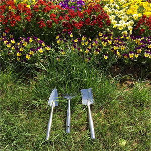 ガーデニングツール 庭造り手工具 DIY 移植スコップ ハンドスコップ ハンドシャベル 室内 ミニ園芸用品 庭園作業 鉢植え 栽培 除草 多用途 耐久性 実用的 高品質 3点セット 【nlife_d19】