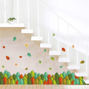 ウォールステッカー 蝶  ウォールステッカー木 ウォールペーパー 葉 ウォールシール秋 wall sticker ウォールペーパー子供部屋?保育園?幼稚園?イベント