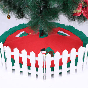 早割2019  クリスマスツリー スカート ツリー下用 カーペット敷物　 (直径90cm) 置物 スカート ツリースカートオーナメント　不織布ツリースカート クリスマスツリー 装飾 ディスプレイ　足元を飾るツリースカート！