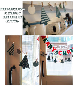 ガーランド　クリスマスガーランド インテリア　クリスマスツリー　クリスマス　xmas 　デコレーション　ツリー　パーティー　オーナメント　雑貨