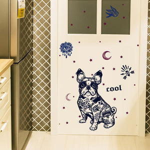 ウォールステッカー 犬　　シャーペイ犬　ワンチャン子供部屋　リビング　犬好きがたまらない　幼稚園　保育園　託児所　イベント会場　発表会インテリア/壁 /シール /ステッカー 愛犬家の皆様のためのステッカーです！