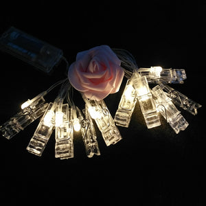 LED ライト 写真用 クリップ式 イルミネーション3M20灯 電球 クリスマス新年　結婚式　誕生日　パーティー 飾り お祝い DIY インテリア　USB式写真用　クリップ式 イルミネーション バレンタインの飾りインテリア照明　おしゃれ　イベント