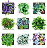 ウォールステッカー 花 植物　壁紙　シール　グリーン　リーフ　観葉植物、額縁、 鉢植え 壁の装飾 おしゃれ 北欧 ポスター シール　ウォールステッカー トイレ壁紙　おしゃれ リビング 洗面所玄関  テレビの廻りに貼る 店舗 インテリア雑貨 賃貸OK