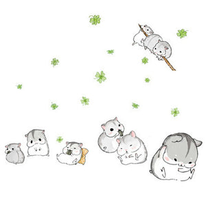 ウォールステッカー 動物 ハムスター 部屋 リビング ファッション おしゃれ インテリア リフォーム 模様替え送料無料