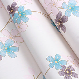 送料無料 壁紙シール　10m　壁紙　花柄　プチリフォーム 防水　粘着シート薔薇　姫系  カワイイ ロマンティック お姫様 おしゃれ壁紙　DIY 壁デコシート貼ってはがせる 　防水 インテリア  トイレ キッチン 家具 小物 補修年末年始 引越し 賃貸OK！【thxgd_18】