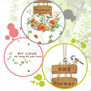 送料無料 ウォールステッカー 花 壁紙シール サボテン 植物 　花満開　ガーデン 剥がせる 壁紙 部屋飾り ウォールステッカー 防水 おしゃれ 雑貨 ガラス 窓 賃貸　店舗